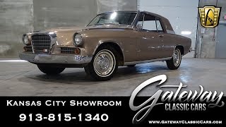 1963 Studebaker Gran Turismo Hawk  Gateway Classic Cars  Kansas City 0040 [upl. by Cly524]