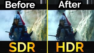 HDR vs No HDR HDR is BS [upl. by Genny87]