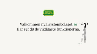 Introduktion till Systembolagets nya webbsida [upl. by Ileana]