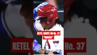 DBACKS VS PADRES  ketel marte HR No 37 seasons  dbacks ketelmarte shrots playoffs [upl. by Specht517]