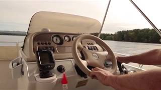 2005 Mercury 115 4 Stroke Pontoon Boat [upl. by Atirrehs42]