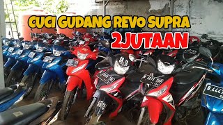 CUCI GUDANG MOTOR REVO SUPRA 2 JUTAAN I BURUAN SIKAT LURR 😎 [upl. by Ylrae]