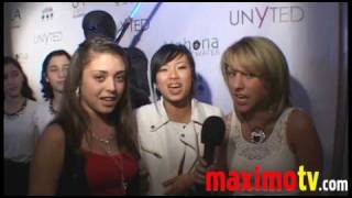 SCHOOL GYRLS on Nick Cannon and Mariah Carey at the quotUnytedquot Launch Party March 14 2010 [upl. by Aneehsal810]