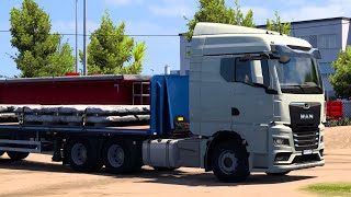 MAN TGX GM 430 Loaded Marble Slab 23 t in Montpellier [upl. by Merari]