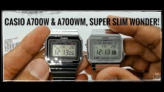 WATCH before you BUY Casio Vintage series A700W amp A700WM full review casio watches [upl. by Ayikal]