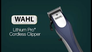 Wahl Lithium Pro Cordless Clipper 79470 [upl. by Ecyoj]