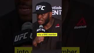 Derrick Lewis vs the KKK  Derrick Lewiss Run in With a Racist Before the UFC mma ufc shorts [upl. by Harmonia]