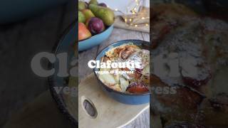 Clafoutis express  vegan sans gluten et de saison 🥰 [upl. by Norret]