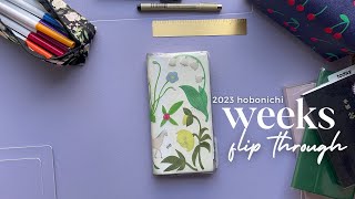 Hobonichi Weeks Flip Through [upl. by Ilyah]