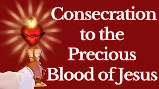 Consecration to the Precious Blood of Jesus [upl. by Leirbma]