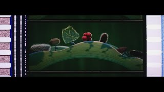 A Bugs Life 1998 35mm film trailer scope 4K rescan [upl. by Stafani]