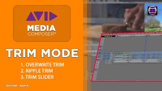 Avid Media Composer Tamil Tutorial  Trim Mode  Match cut studio [upl. by Brok]