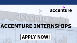 Accenture’s Summer Internship Program for 2025 graduates [upl. by Kay70]