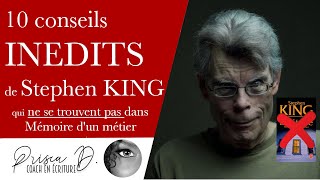 10 CONSEILS INEDITS DE STEPHEN KING [upl. by Traweek398]