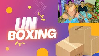 Small unboxing videoRekha tho mouniunboxingtelugu [upl. by Nayllij]