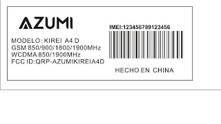 Como fazer Hard Reset em Azumi A4 D  how to do hard reset azumi a4d  como tirar codigo azumi a4 d [upl. by Oilenroc240]