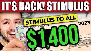 IT’S BACK 1400 Stimulus Checks TO ALL… THIS JUST HAPPENED [upl. by Aniled]