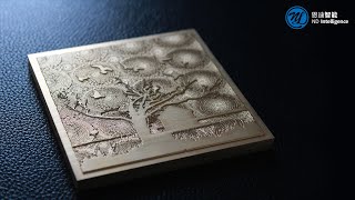 Dies for hot foil stamping metalengraving [upl. by Amias]