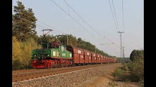 Kurzer Besuch bei der LEAG Grubenbahn Oktober 2018 [upl. by Anos]