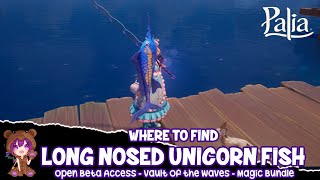 Palia  Where to find Long Nosed Unicorn Fish Magic Bundle [upl. by Elleraj]