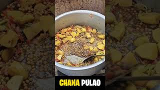 Chana Pulao Recipe streetstyle recipe ytshortsvideo streetfood [upl. by Mendel949]