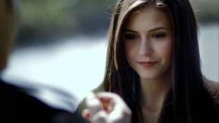 The vampire diaries 1x01 Pilot Stefan amp Elena meet again [upl. by Ewer]