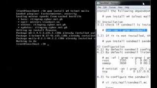 Sendmail  Installation and Configuration UrduHindi [upl. by Aisnetroh]