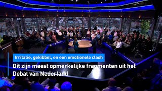 Dit zijn de meest opmerkelijke fragmenten uit het Debat van Nederland  Hart van Nederland [upl. by Atiuqihc]