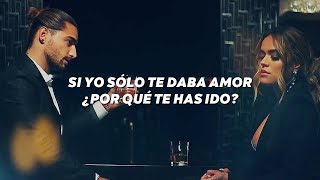 Karol G Maluma  Créeme  LETRA [upl. by Darum]