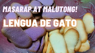 Lengua De Gato  MASARAP AT MALUTONG [upl. by Benedix]