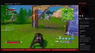 Live on Joue a Fortnite détentefun go les 620 aboquotNhesite pas a mettre vos pseudo [upl. by Anastas]