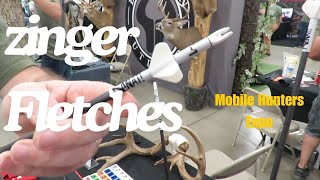 Zinger Fletches NO JIG NEEDED archery hunting outdoors [upl. by Deth]