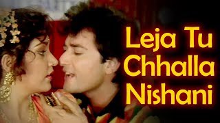 Leja Tu Chhalla Nishani HD  Aaja Sanam 1994 Songs  Avinash Wadhavan  Sabeeha  Romantic [upl. by Tnarud]