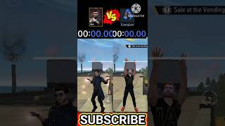 ALOK VS ENERGIZER running speed testshortsfreefiremax [upl. by Ranite]