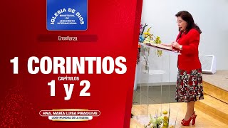 Enseñanza 1 de corintios 1 y 2 Hna María Luisa Piraquive IDMJI [upl. by Pepillo]