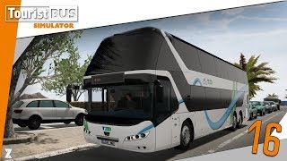 🚍 Tourist Bus Simulator 16🌴 CRÉATION et réalisation dun CIRCUIT TOURISTIQUE [upl. by Baudoin]