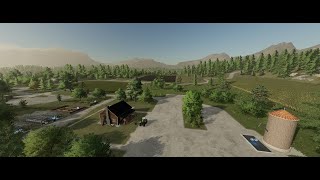 Fs22 Goldcrest Valley E1 on sinstalle sur cette nouvelle map [upl. by Sabian575]