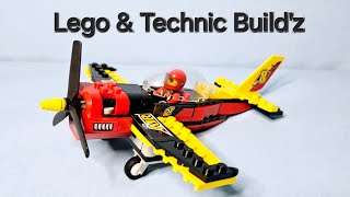 Lego City 60144 Race Plane [upl. by Ardnassac]