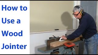 How to Use a Wood Jointer Woodworking for Beginners 3  Woodworkweb [upl. by Retsehc604]