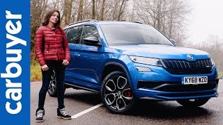 Skoda Kodiaq vRS SUV 2019 indepth review  Carbuyer [upl. by Dalenna741]