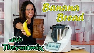 Thermomix Recipes  Banana Bread [upl. by Yllib]