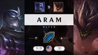 ARAM Match Super Shen vs Super Malphite  NA server Patch 1419 [upl. by Saenihp834]