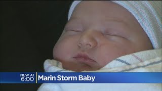 Bay Area Officer Helps Deliver Baby During Storm [upl. by Neelahs]