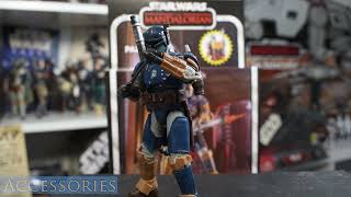 Star Wars The Vintage Collection Deluxe Paz Vizsla  375quot Action Figure Review [upl. by Nassah]