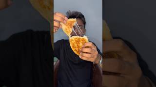 Trying frozen cheese paratha 🤤  link in homepage  Janibhaivlogs trending shorts [upl. by Essenaj]