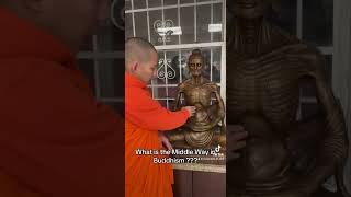 The middle way in Buddhism mindfulness buddhism buddhist spirituality theravada meditation [upl. by Aurelio]