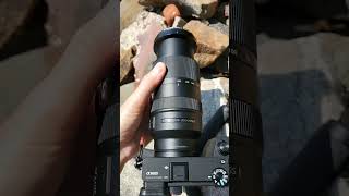 Sony 70350mm OSS apsc Zoom Test amp Lens Barrel Extention cameragear photography sonya6600 [upl. by Hanafee]