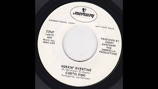 Curtis King  Workin Overtime  1969  AZ Northern Soul [upl. by Elocn]