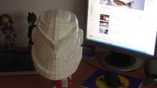 Pepakura Pacific Rim Gypsy Danger Helm Deutsch [upl. by Nonnel]