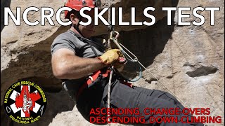 Vertical Caving  NCRC Skills Test [upl. by Deeann]